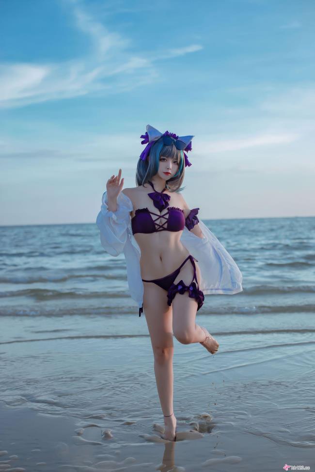 [二佐] NO.199 碧蓝航线-柴郡泳装