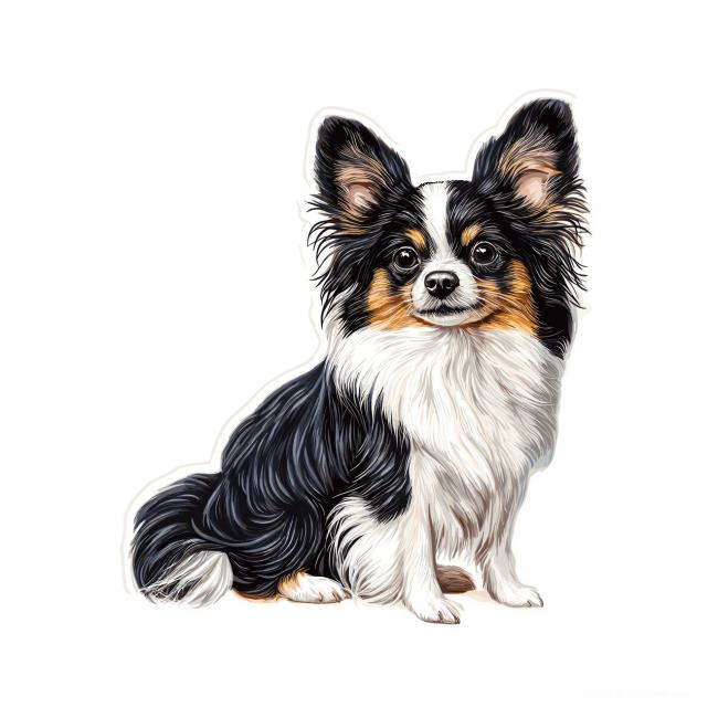 矢量卡通手绘小狗插画可爱宠物狗